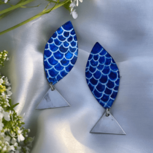 Matsya Hand Painted Earrings