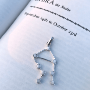 Libra Constellation Charm/Pendant