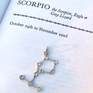 Scorpio Constellation Pendant